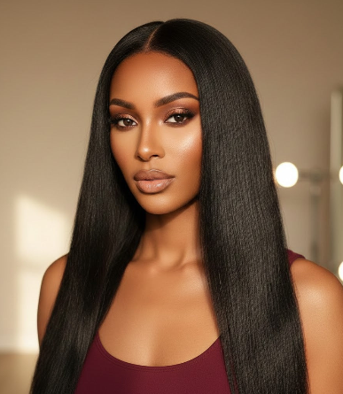 Sleek Leave-Out – Lace Closure Wig 7x5 Glueless